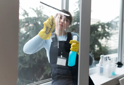 Nettoyage de vitres intérieures et extérieures à Jumel